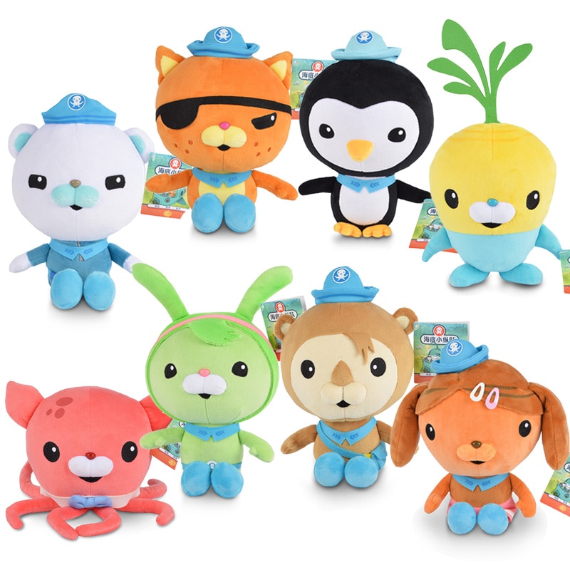 Original 13cm/19cm Octonauts Plush Toys