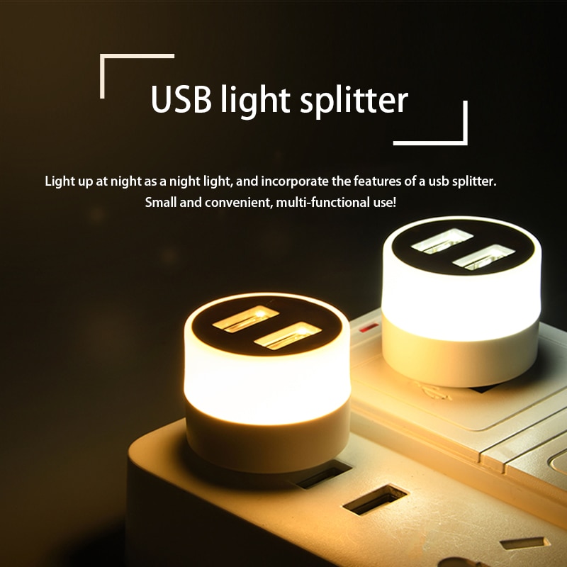 LED USB Plug Night Light