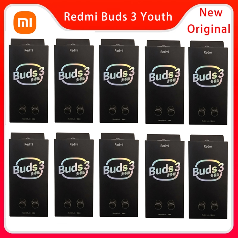 3/6/10pcs Redmi Buds 3 Youth