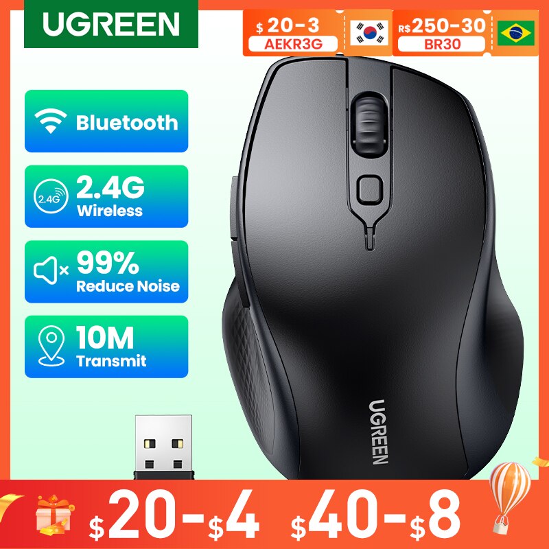 UGREEN Wireless Mouse Bluetooth 5.0