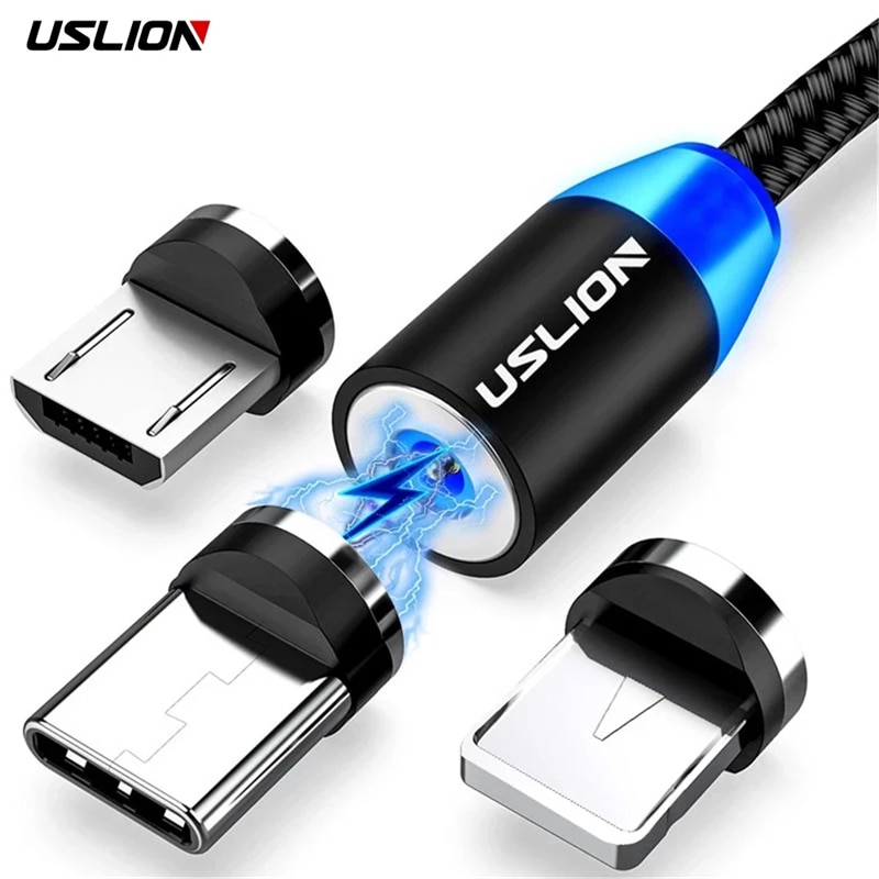 USLION Magnetic USB Cable For