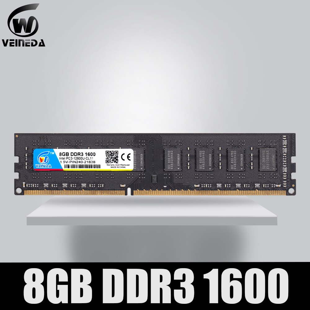 VEINEDA DDR3 4gb 8gb PC