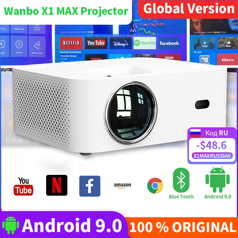 Wanbo X1 Max Projector Android