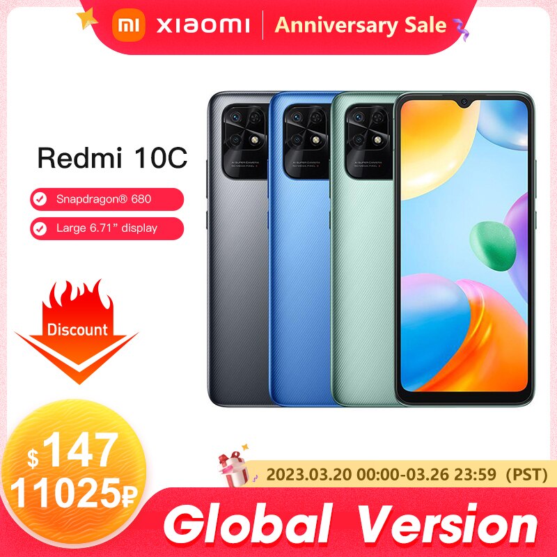 Xiaomi Redmi 10C Global Version