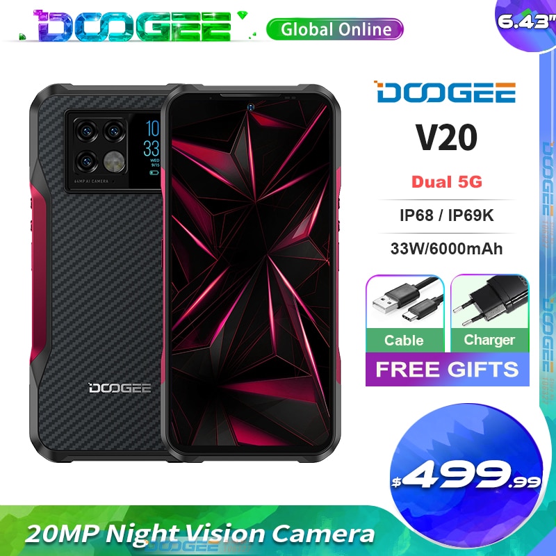 DOOGEE V20 5G Rugged Phone