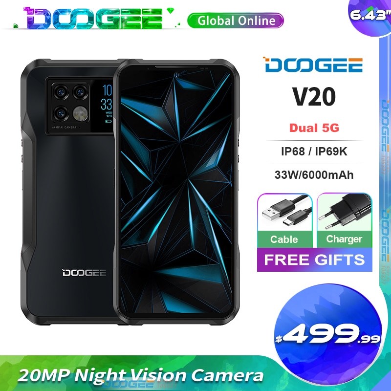 DOOGEE V20 6.43" AMOLED FHD+