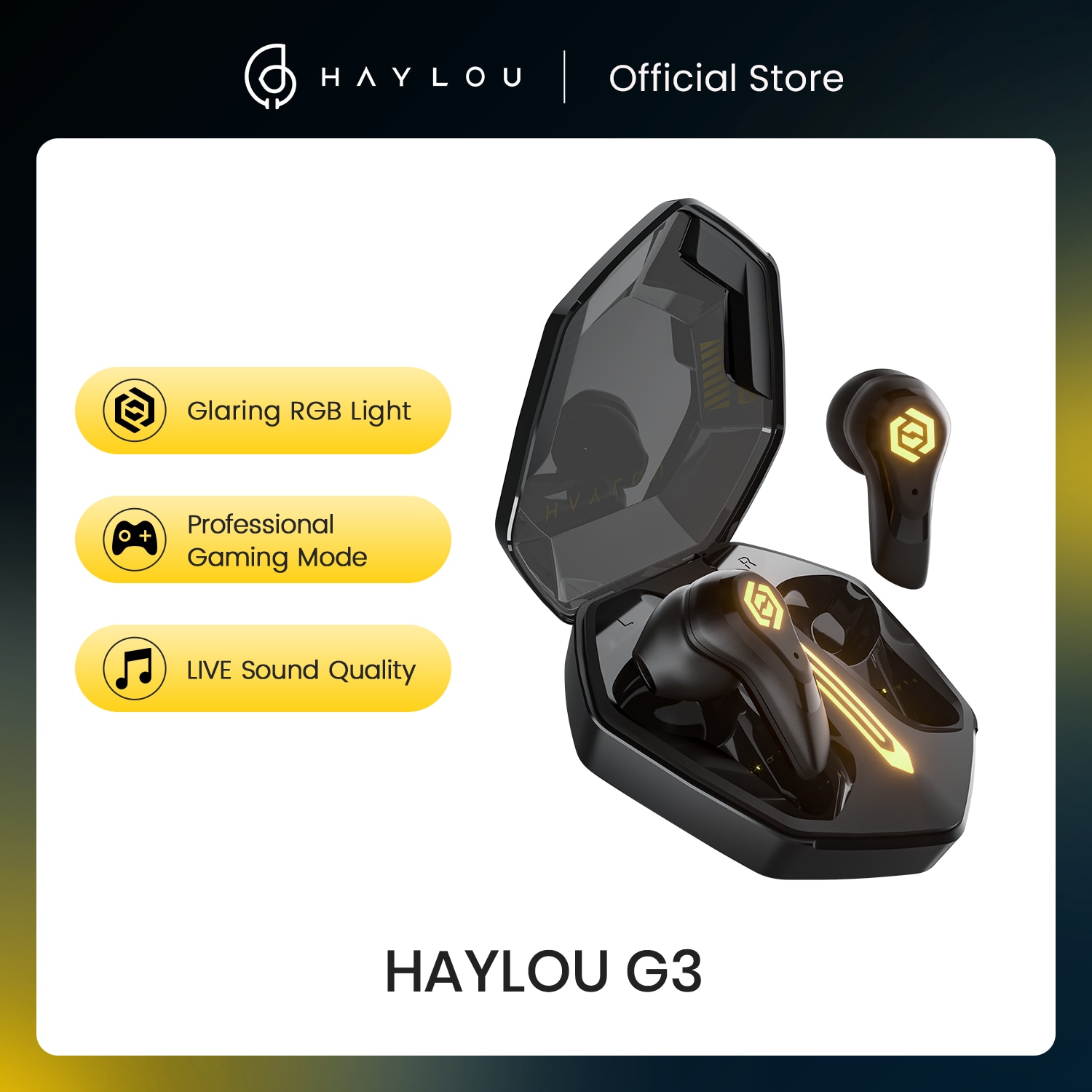 HAYLOU G3 TWS Gaming Earphone