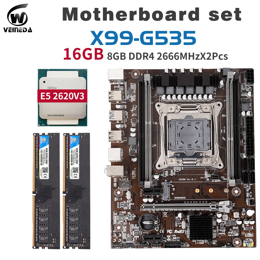 VEINEDA X99 D4 DDR4 Motherboard