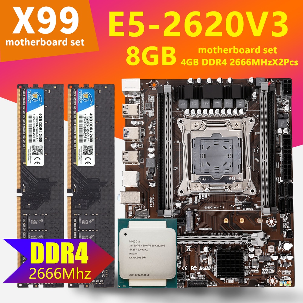 VEINEDA Original X99 ddr4 LGA2011-3