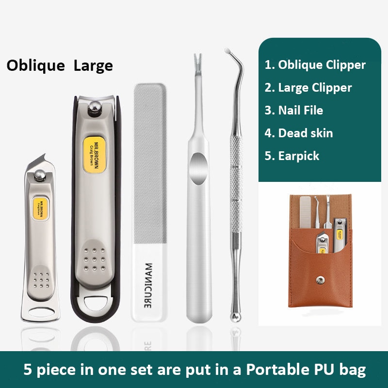 Portable Manicure Set Pedicure kit