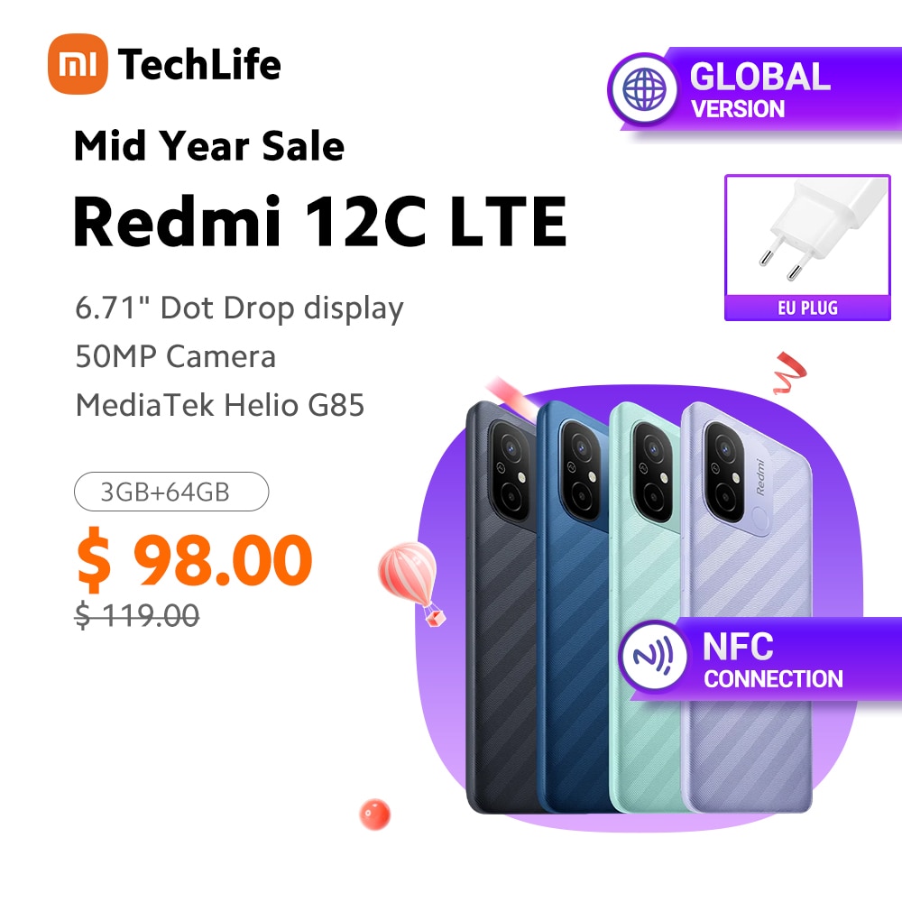 Global Version Xiaomi Redmi 12C