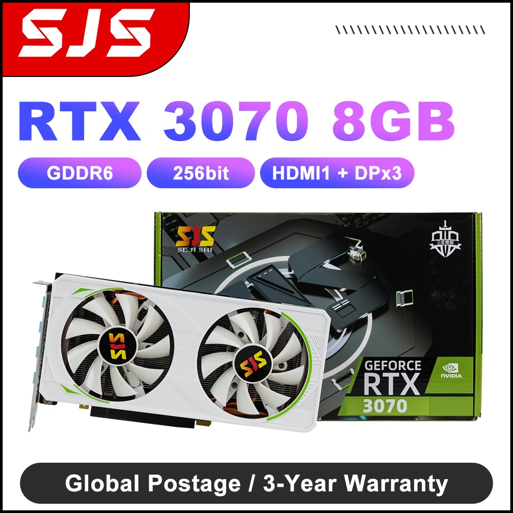 SJS Graphics Card RTX3070 8gb