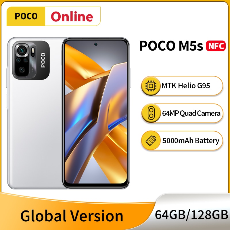 Global Version POCO M5s Helio
