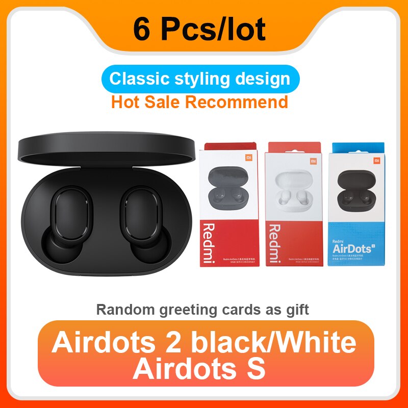 6Pcs/lot Xiaomi Redmi Airdots 2