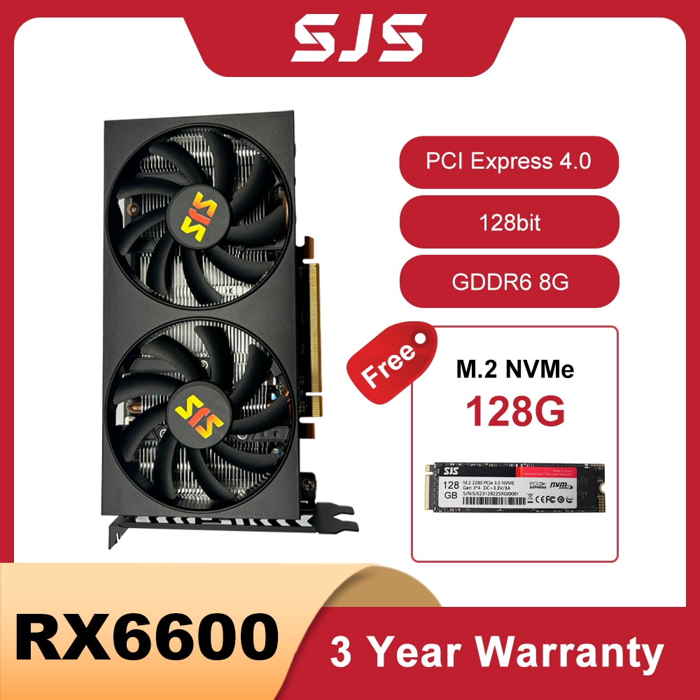 SJS RX 6600 8GB Gaming