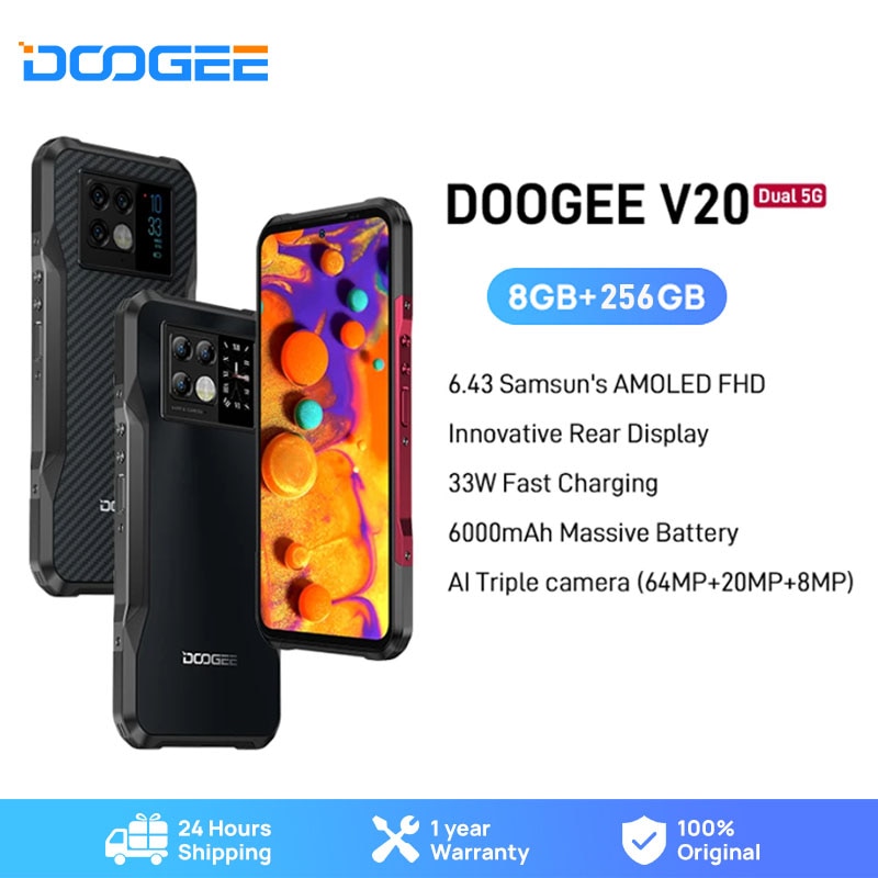 New DOOGEE V20 5G Rugged
