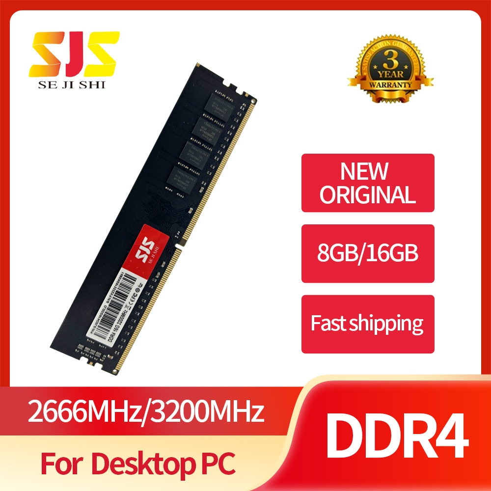 SJS Desktop Memory DDR4 16GB