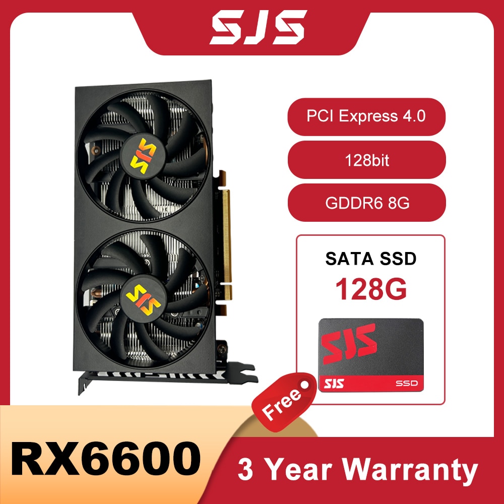 SJS RX 6600 8GB Graphics
