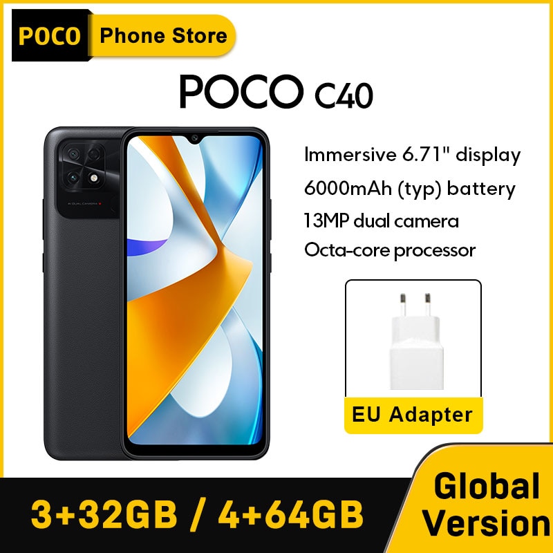 In Stock POCO C40 Global