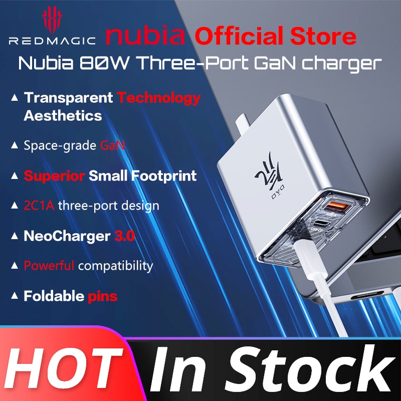 Original Nubia 80W GaN Quick