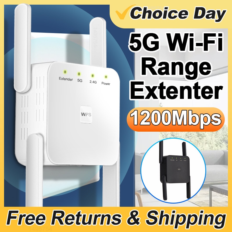 5G 2.4G WiFi Repeater Wifi