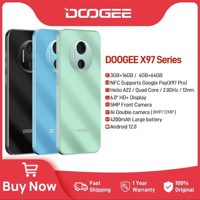 World Premiere DOOGEE X97 Series