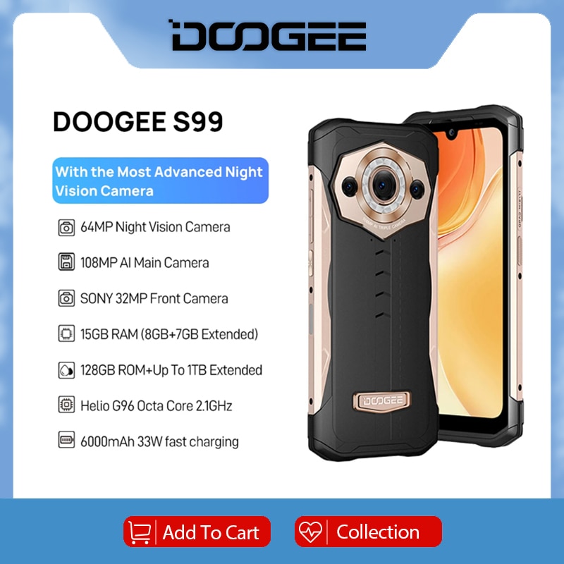 DOOGEE S99 Rugged Production 6.3"