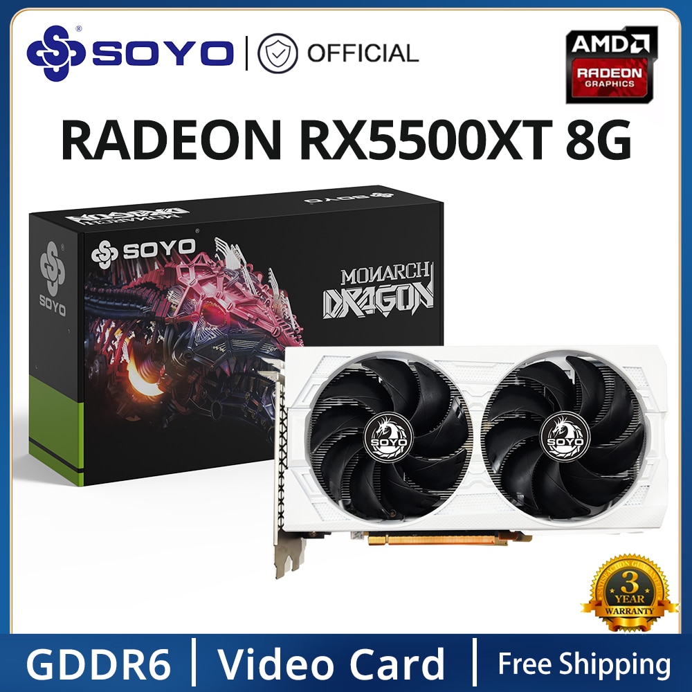 SOYO Original AMD Radeon RX5500XT