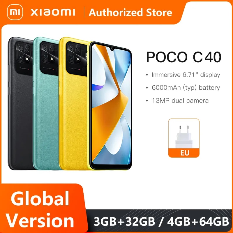 Global Version POCO C40 4GB