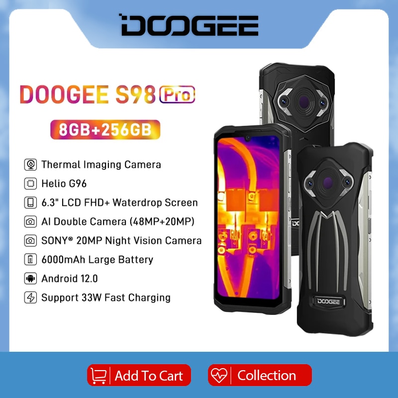 DOOGEE S98 Pro 6.3" FHD