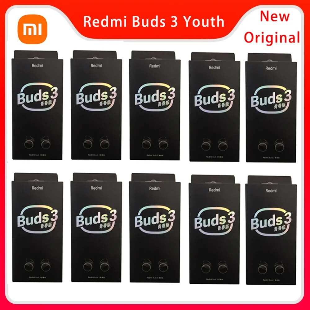 3/6/10pcs Redmi Buds 3 Youth