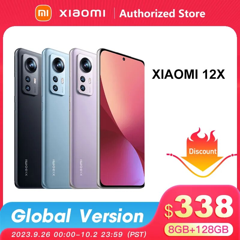 Global Version Xiaomi 12X Smartphone