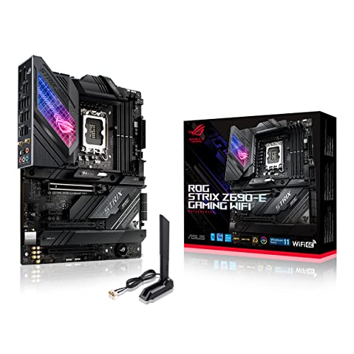Transforma tu PC en una bestia gaming con hasta 128GB de RAM y WiFi 6E: la ASUS ROG STRIX Z690-E domina el multitasking extremo en una oferta que no esperarás