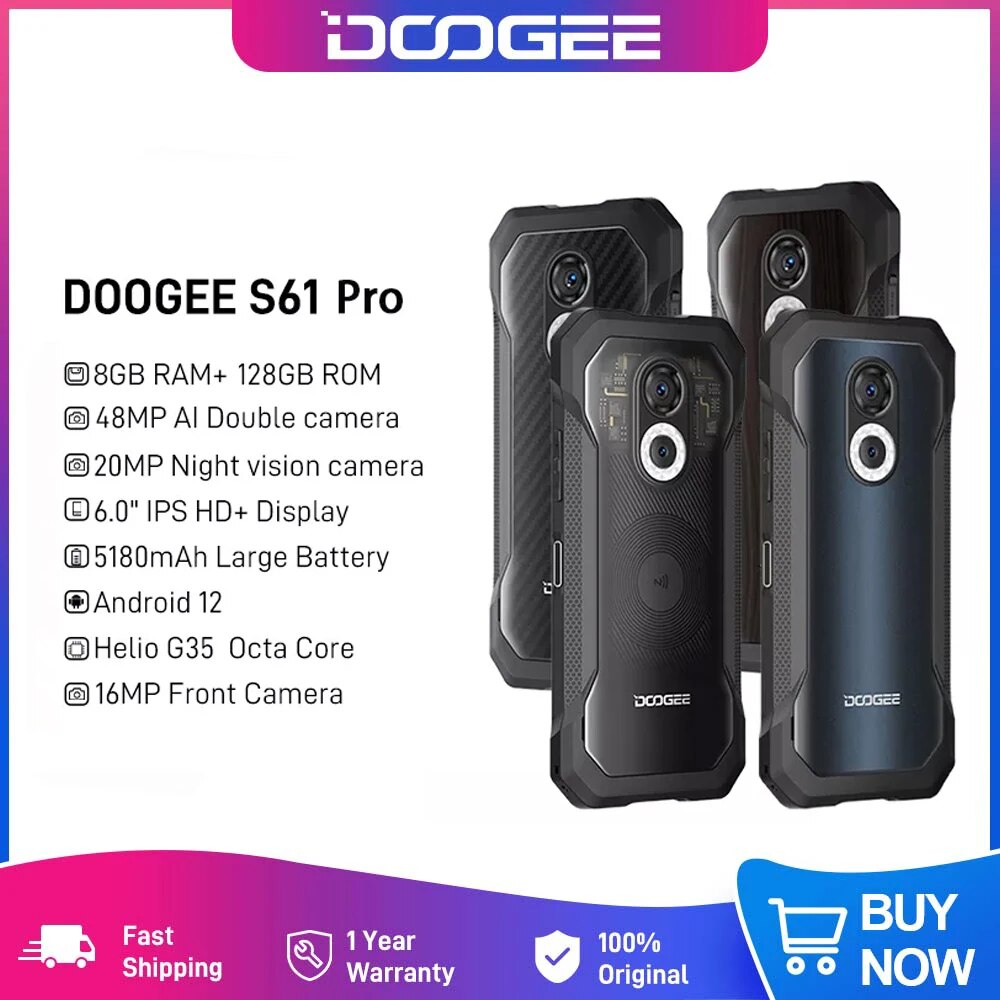 DOOGEE S61 Pro 6.0" Android