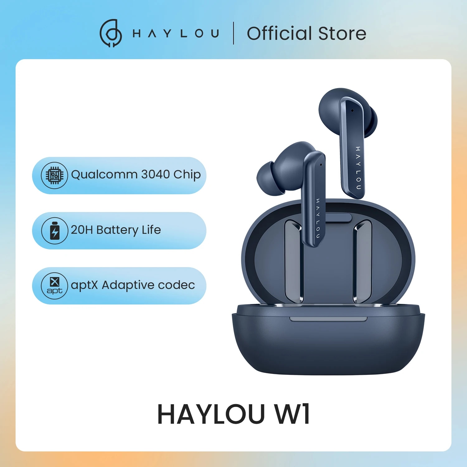 HAYLOU W1 Bluetooth Earphones QCC
