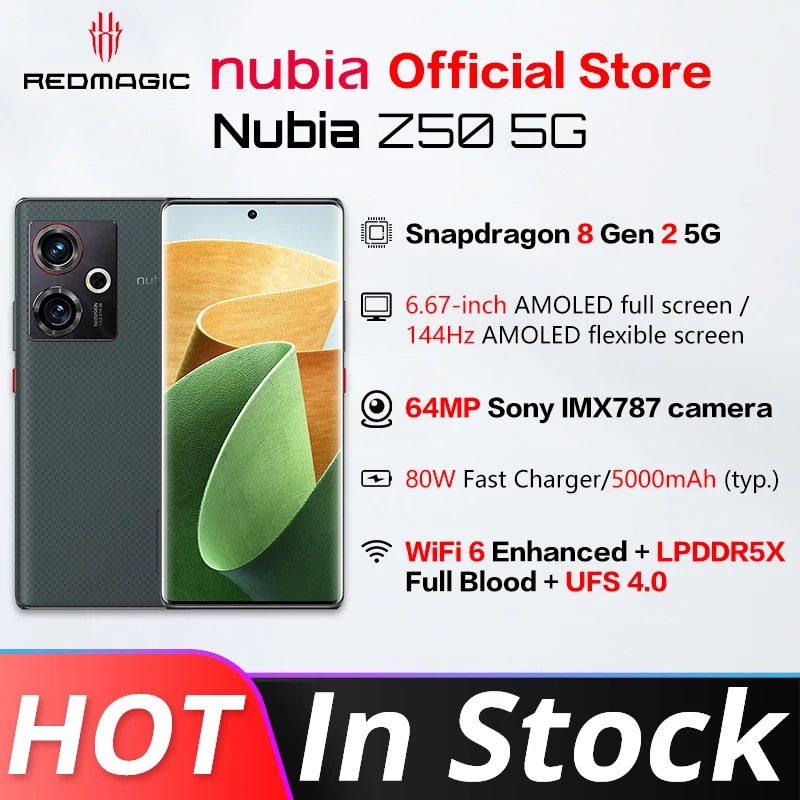 Nubia Z50 Global Rom 5G