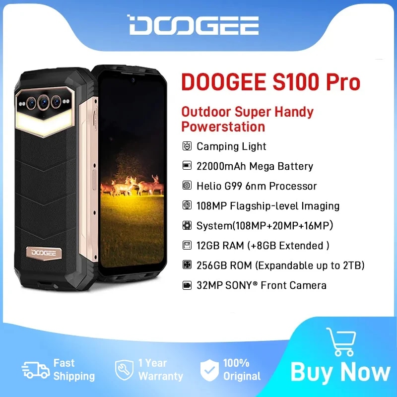 DOOGEE S100 Pro Helio G99