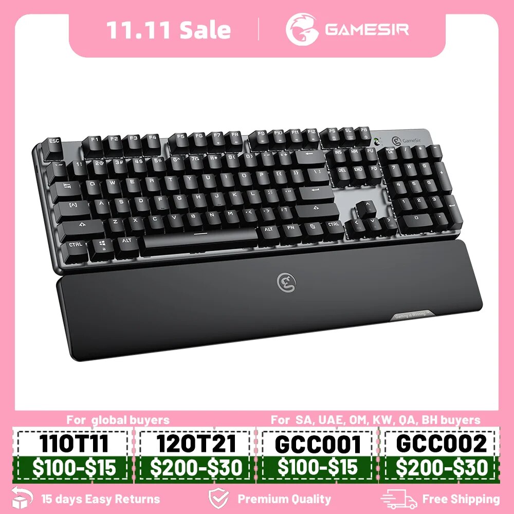 GameSir GK300 Bluetooth Mechanical Gaming