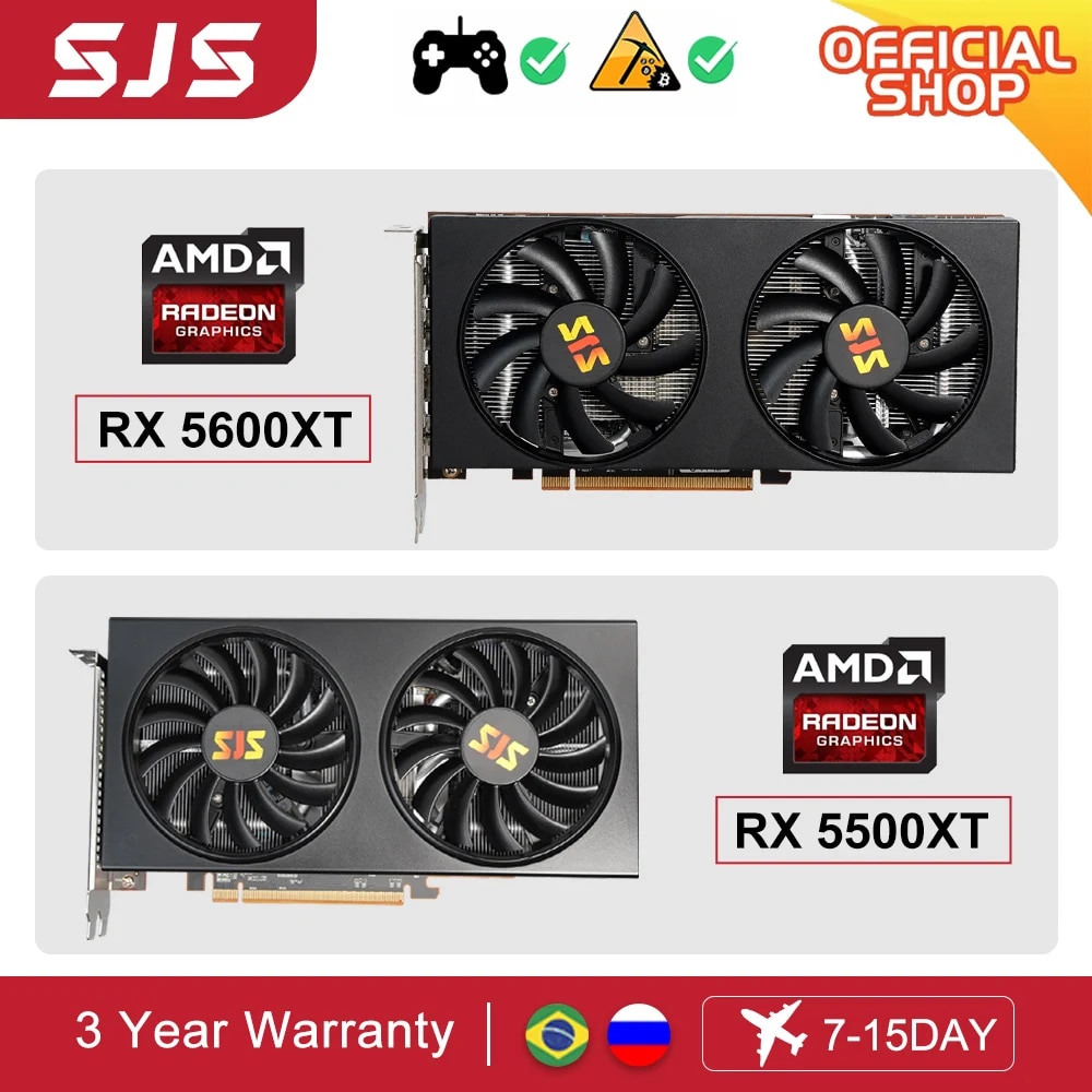 SJS SEJISHI RX5500XT 8G 28bit