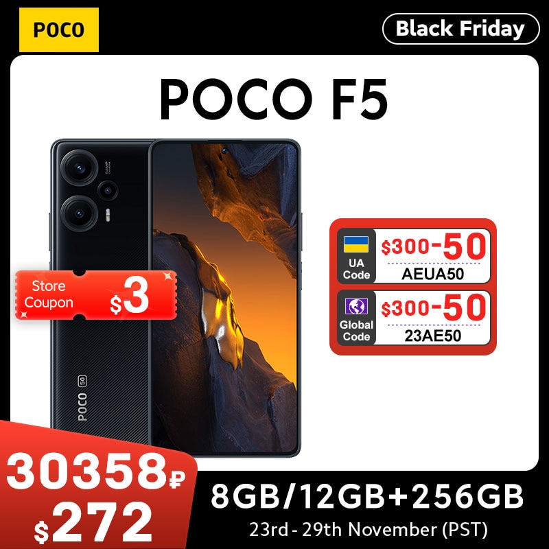POCO F5 Global Version 8GB