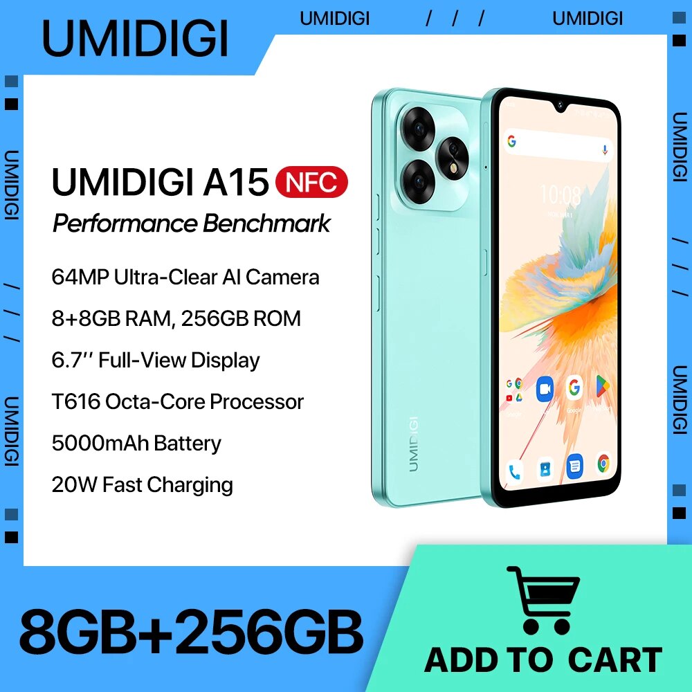 [World Premiere] UMIDIGI A15, A15C