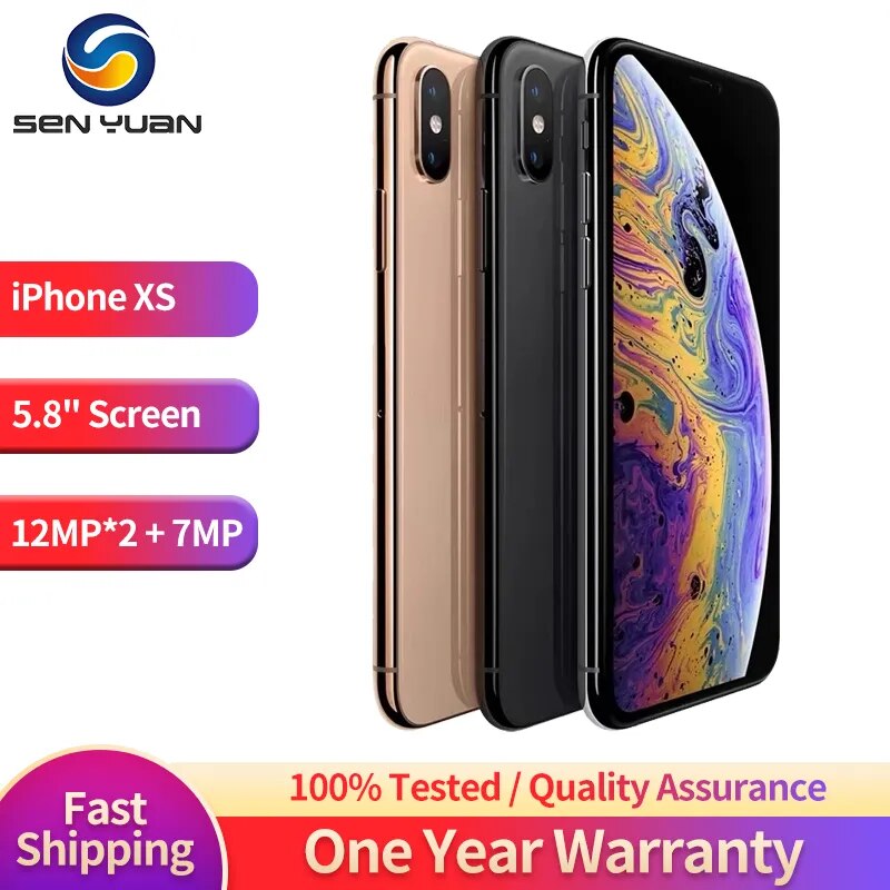 Original Unlocked Apple iPhone XS