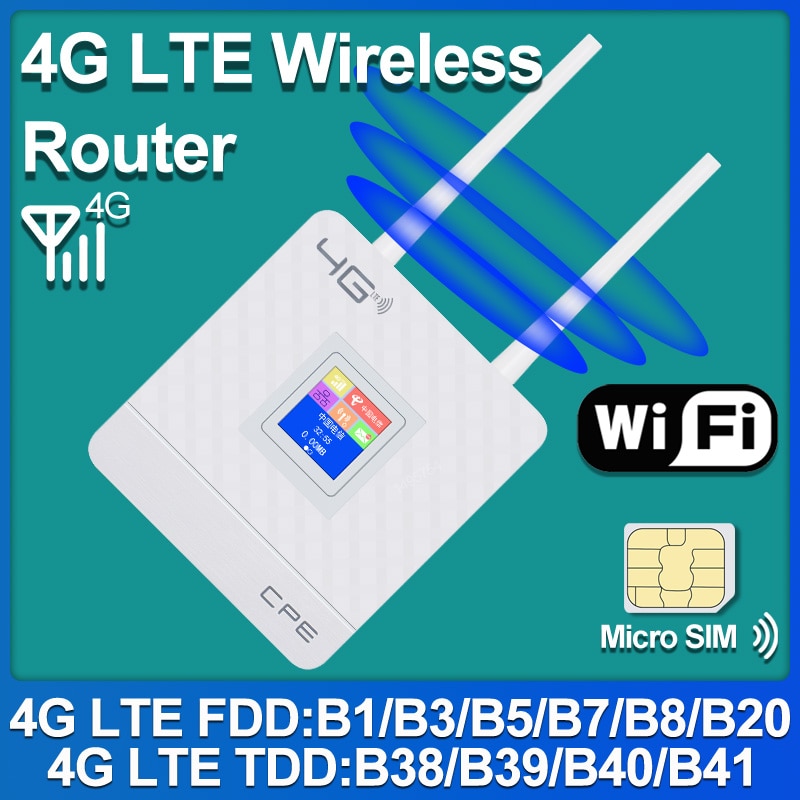 4G LTE CPE Wifi Router