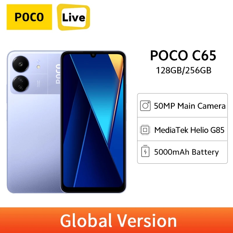 Global Version POCO C65 MTK