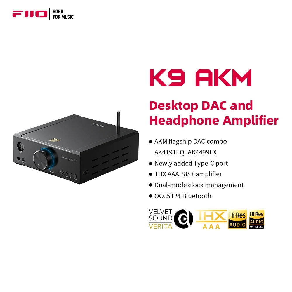 FiiO K9 AKM Desktop DAC
