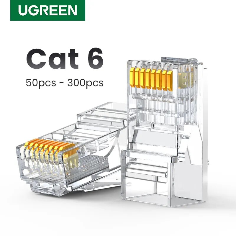 Conectores UGREEN: el kit esencial para tus cables de red