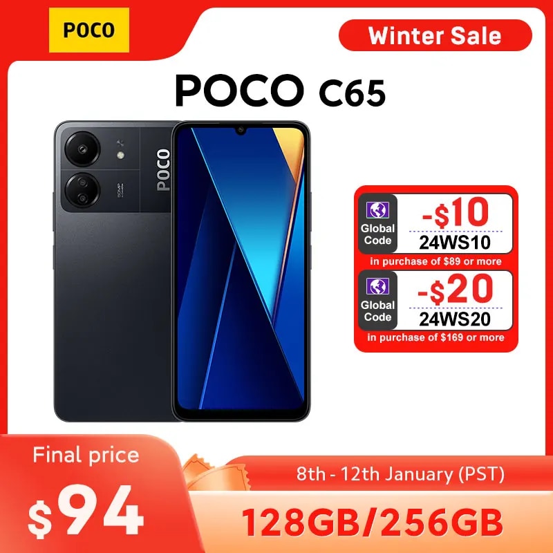 Global Version POCO C65 MTK
