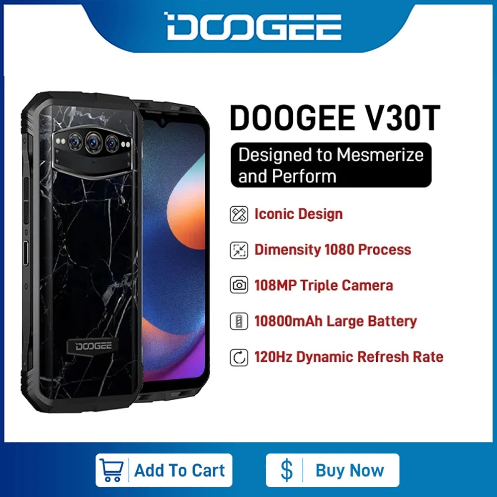 DOOGEE V30T 5G 6.58" FHD