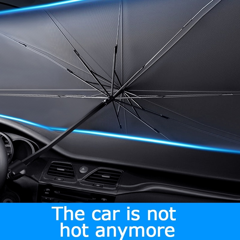 ¿Protege tu auto del sol? La prueba con este parasol