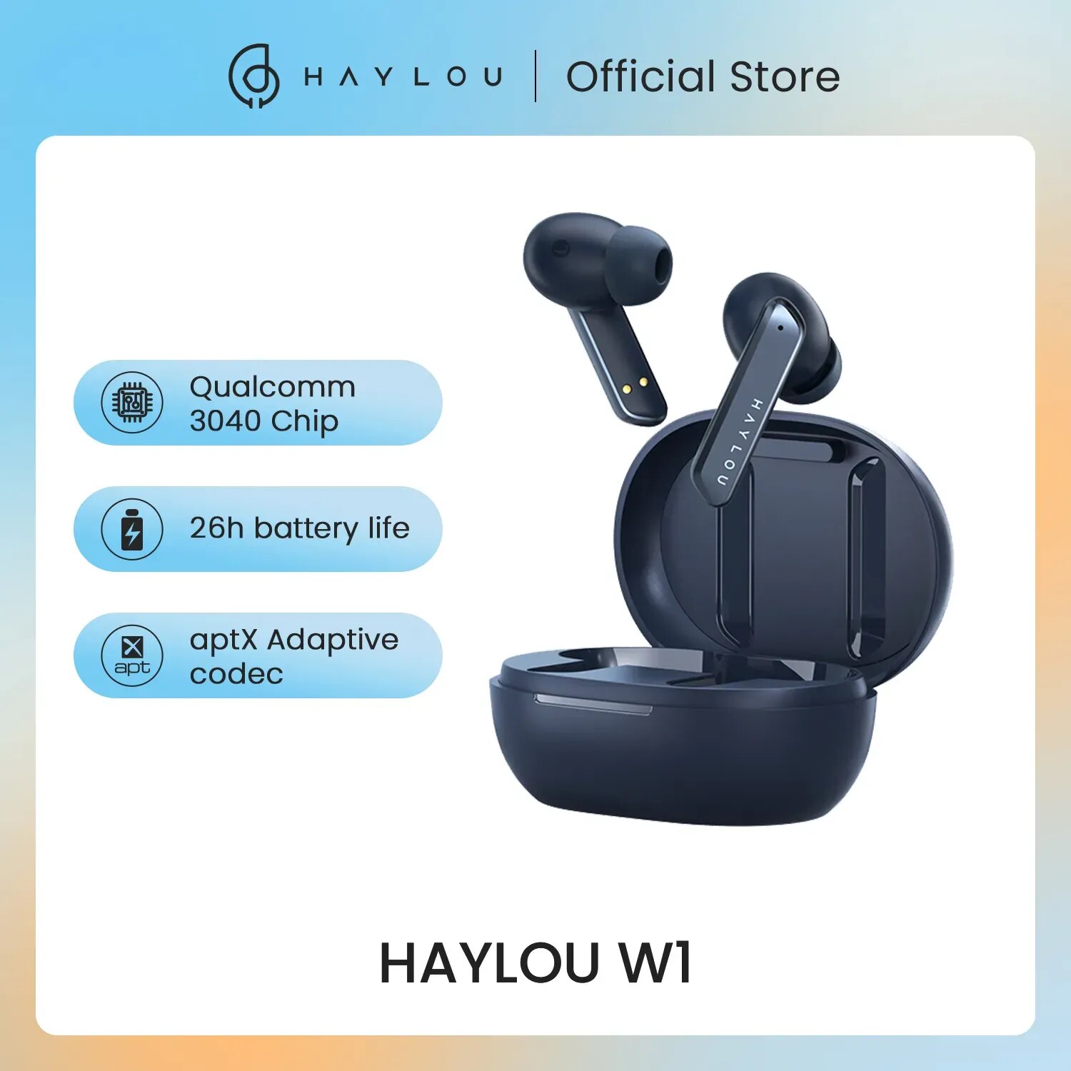 HAYLOU W1 QCC 3040 Bluetooth